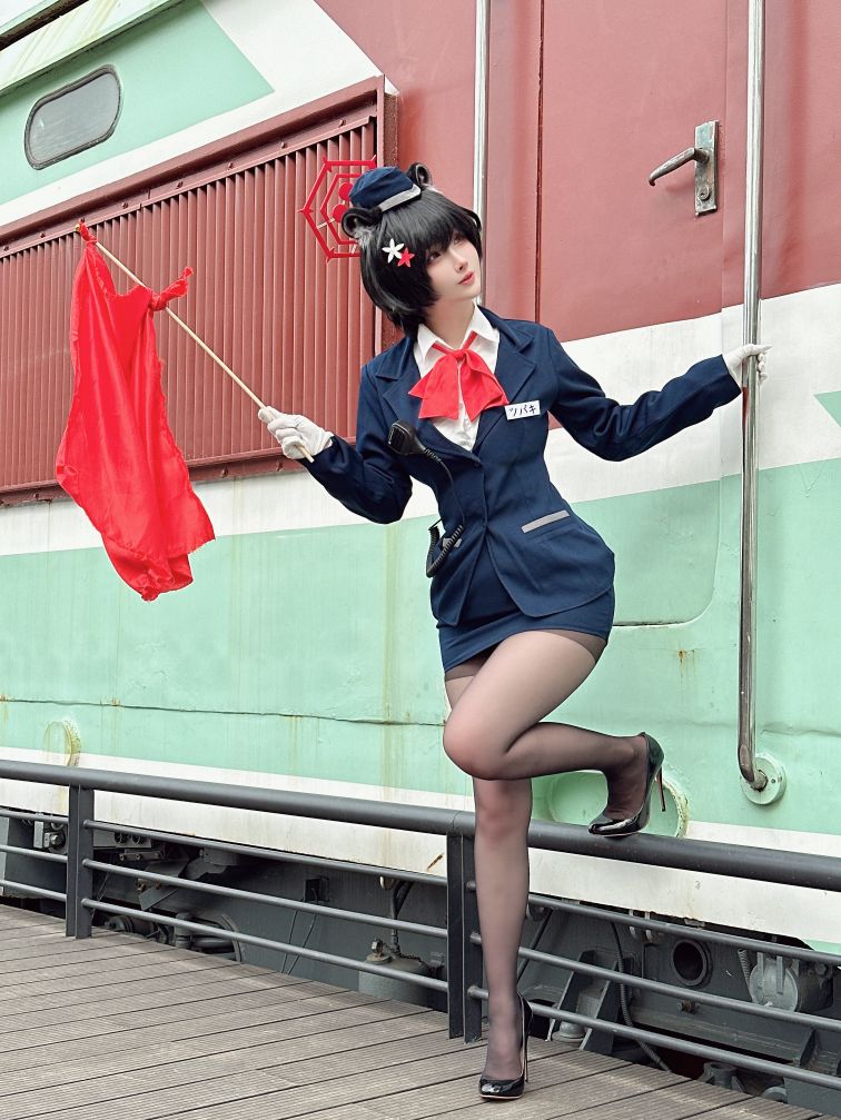 Rioko凉凉子---蔚蓝档案-椿导游-07-08