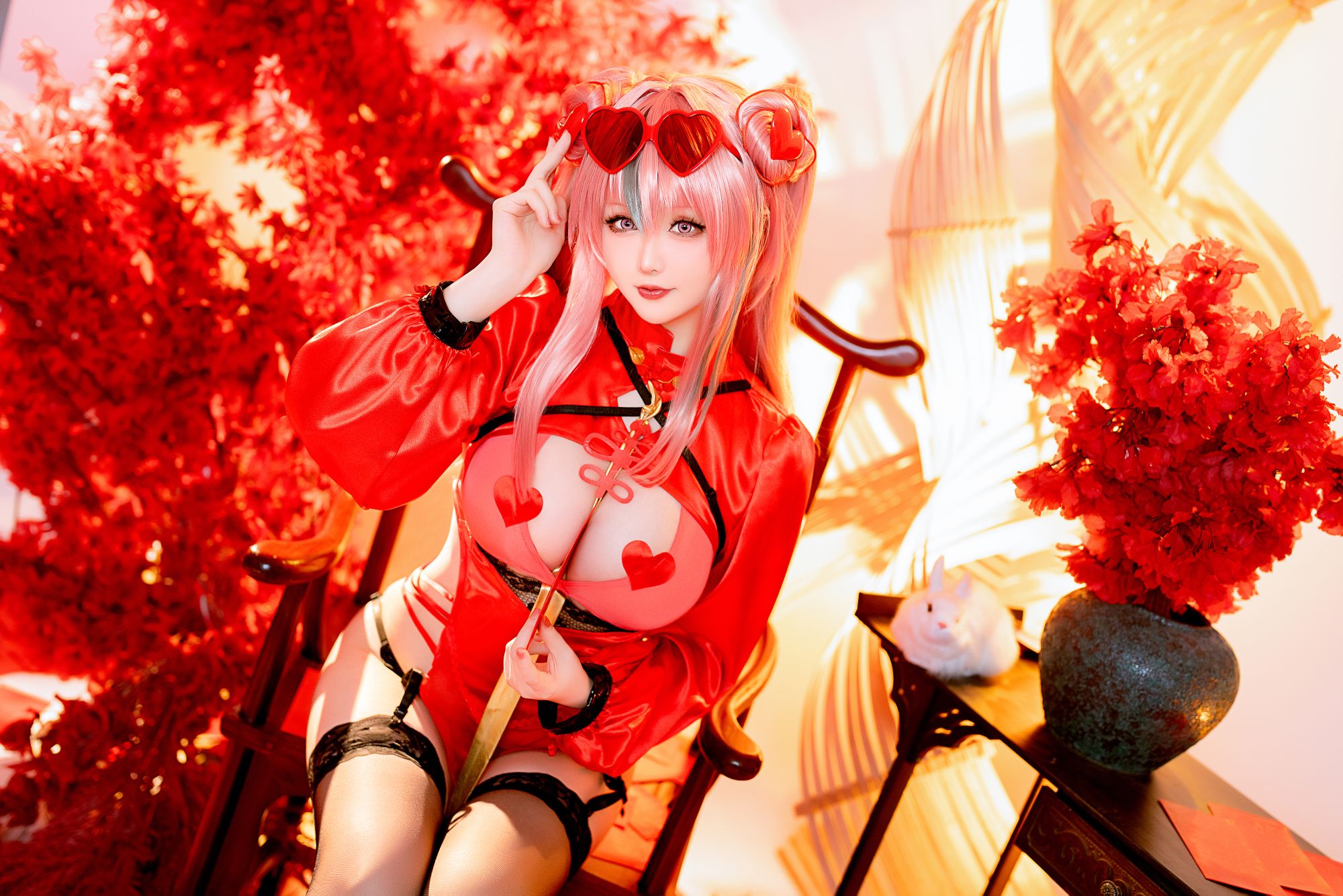 星之迟迟-2024年01月计划C-碧蓝航线-布莱默顿-新年旗袍ver-84P1V-319GB-03-19