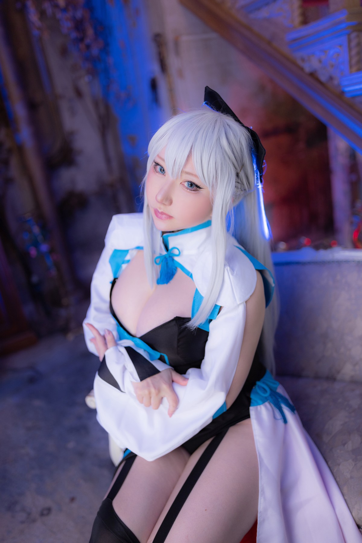 Cosplay-SAKUサク-Morgan-le-Fay-Set01-08-27