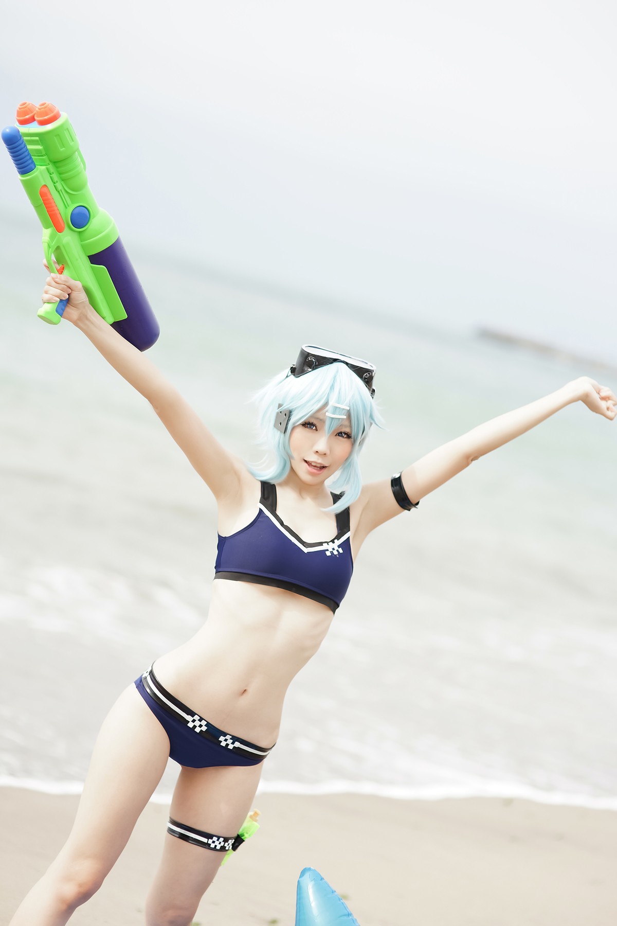 Cosplay-ElyEE子-诗乃海边-12-23