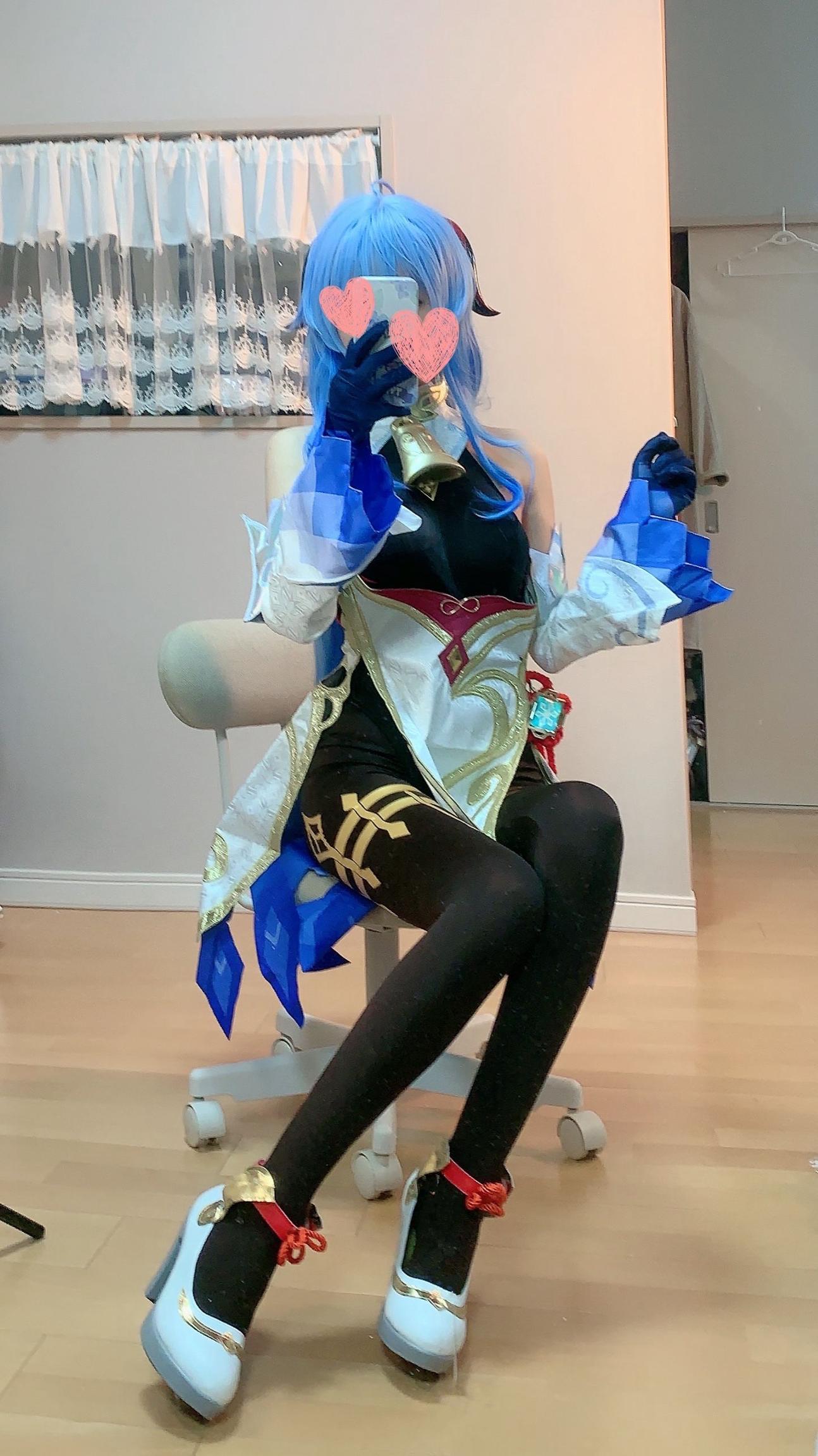 018-千阳快起床---甘雨对镜拍-13P-3869-MB-08-27