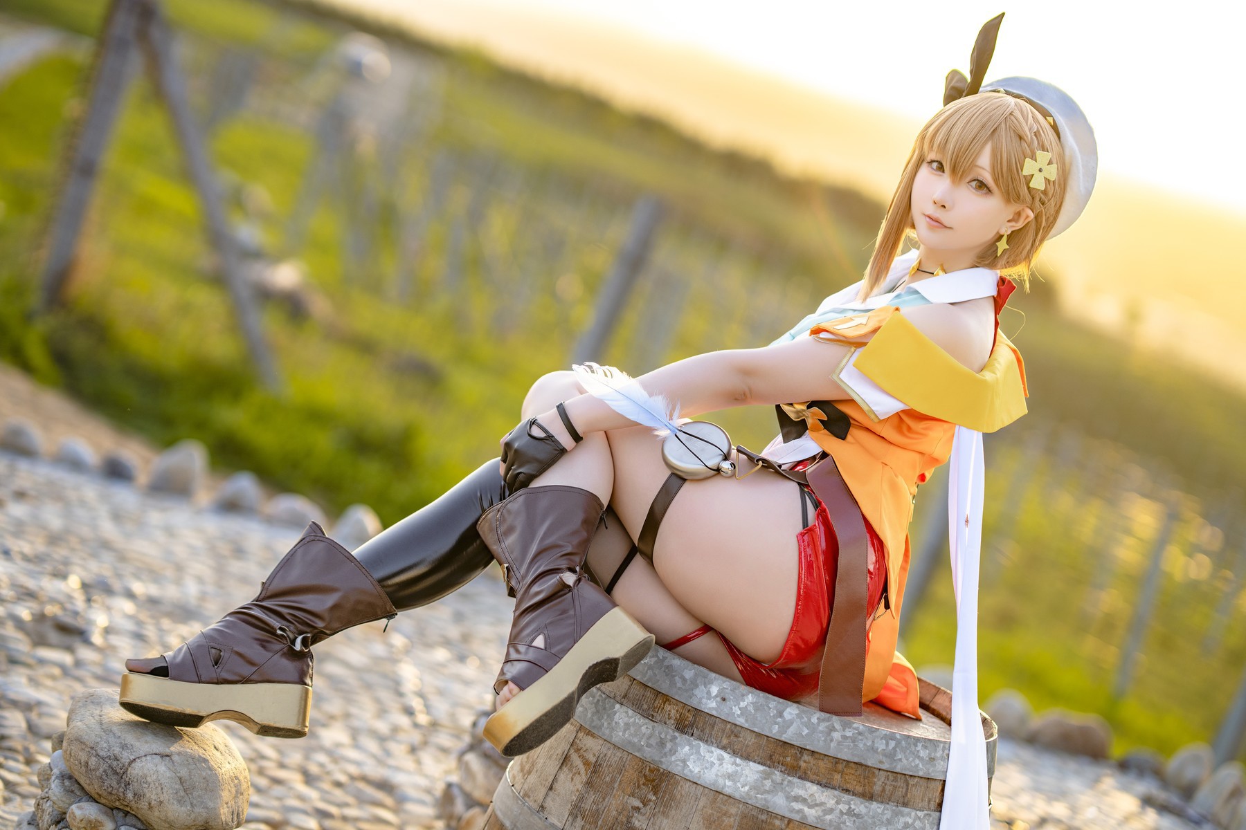 Cosplay-星之迟迟Hoshilily-莱莎的炼金工坊-08-26