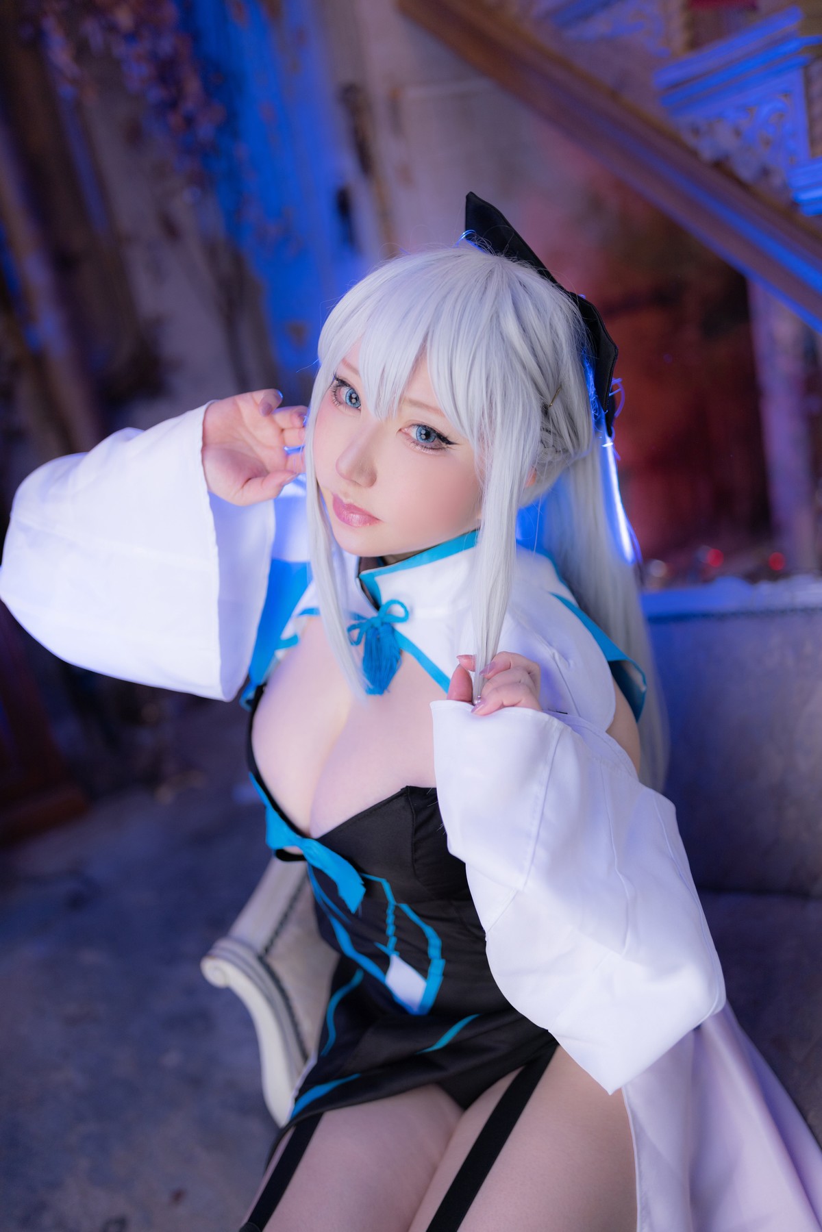 Cosplay-SAKUサク-Morgan-le-Fay-Set01-08-27