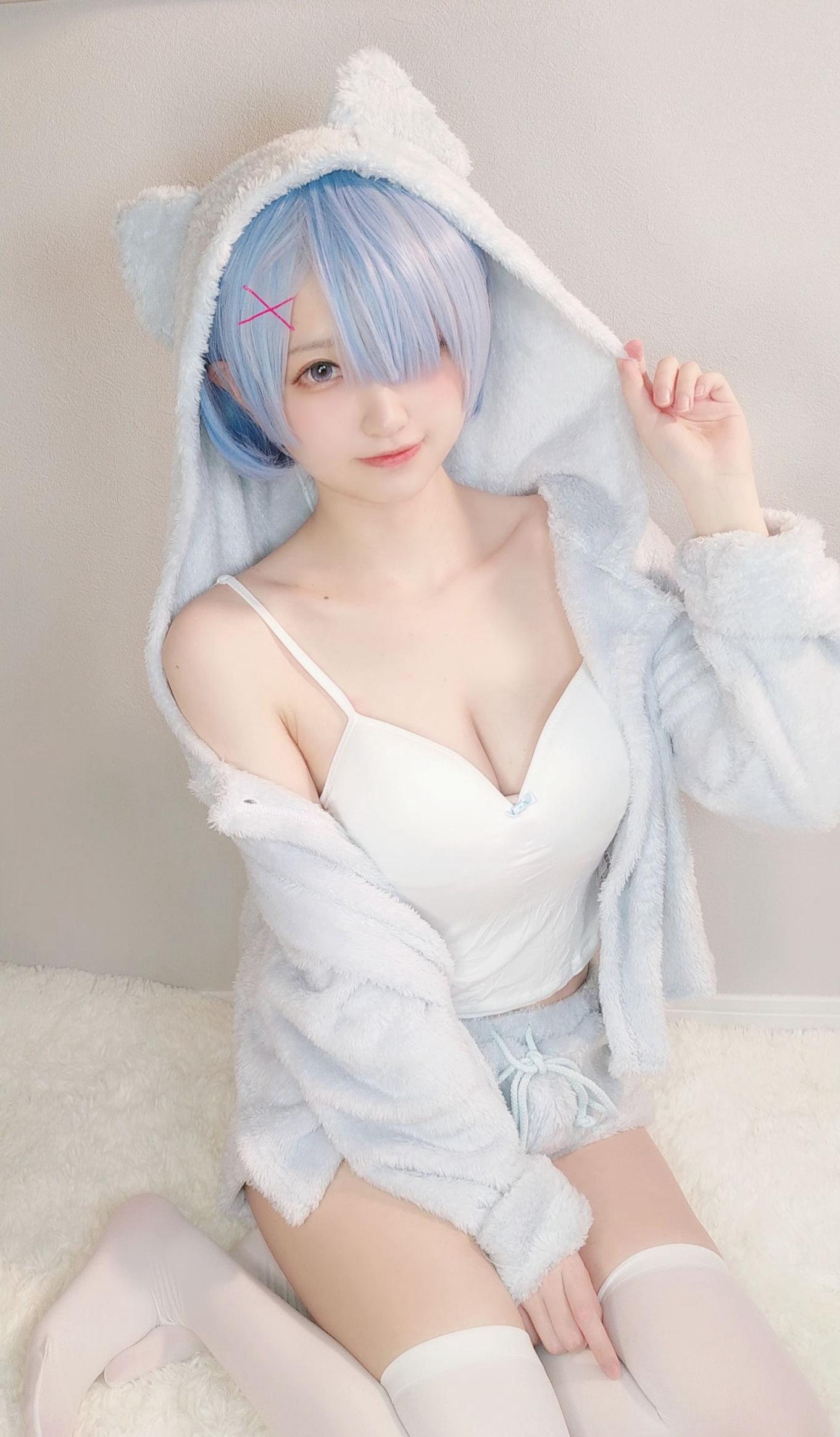 026-千阳快起床---雷姆睡衣-13P-1555-MB-08-27