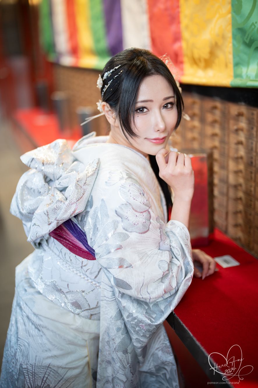 雨波-24年1月Original-2024-New-year-Silver-Kimono-02-04
