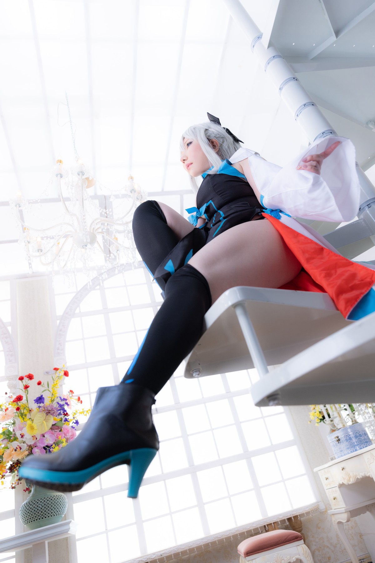 Cosplay-SAKUサク-Morgan-le-Fay-Set03-03-08