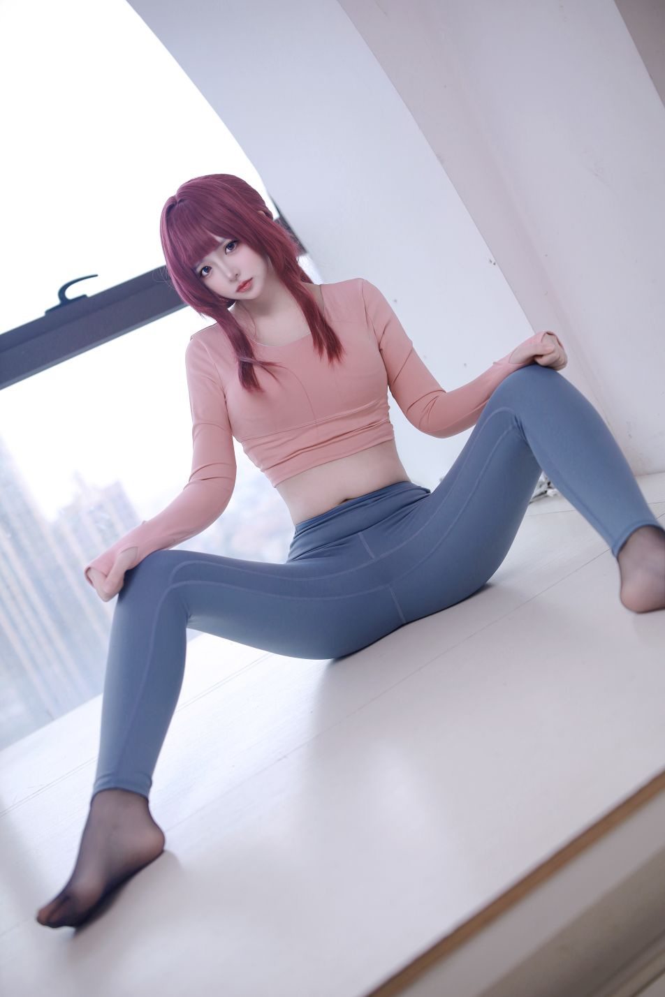 疯猫ss---瑜伽服卡芙卡-08-04