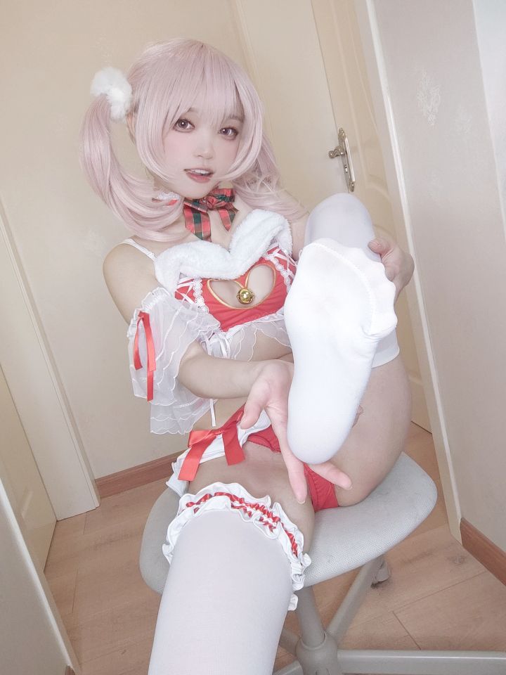 神沢永莉---平安夜红色分体式-04-03-2