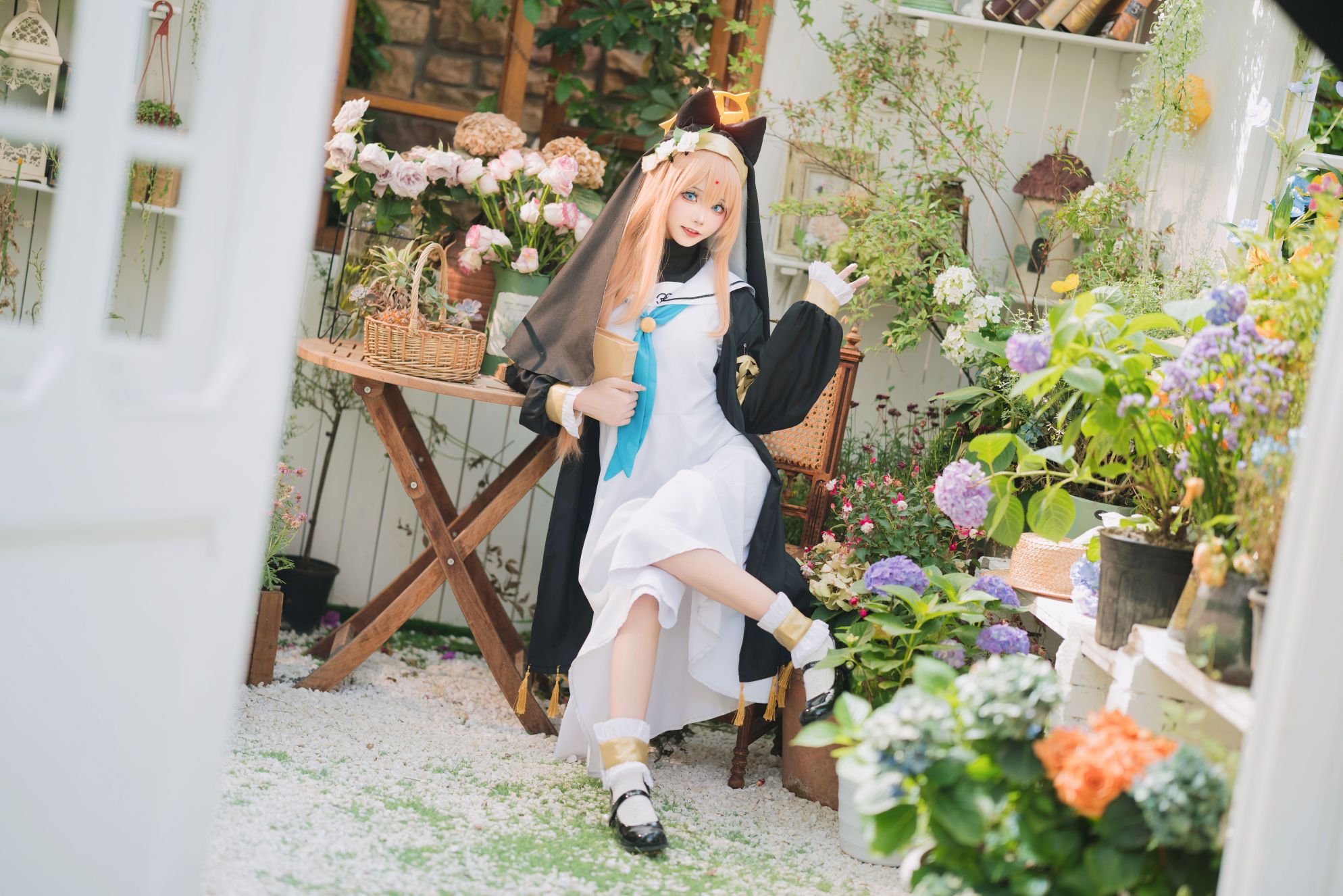 艾西Aiwest-碧蓝档案伊落玛丽-修女-睡衣-体操服-08-31