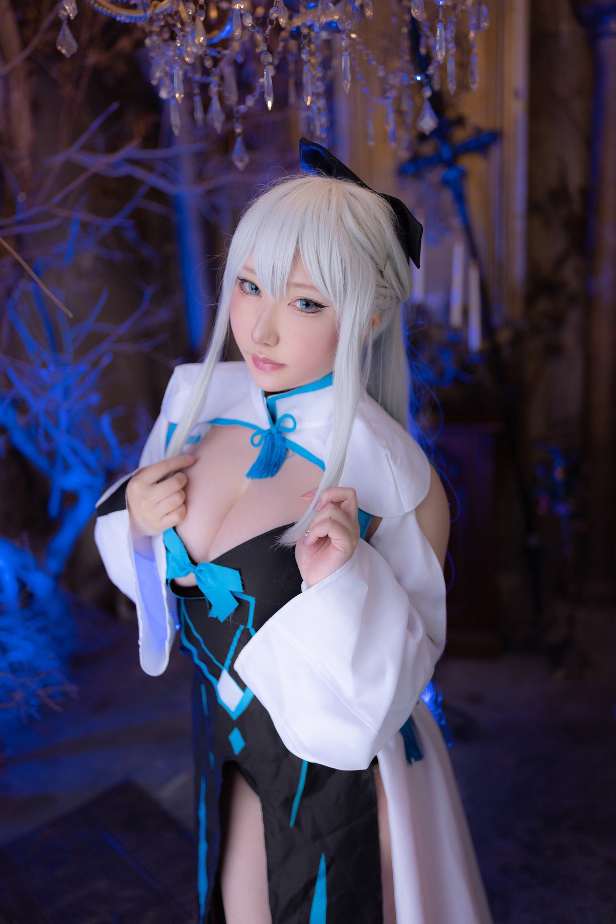 Cosplay-SAKUサク-Morgan-le-Fay-Set03-03-08