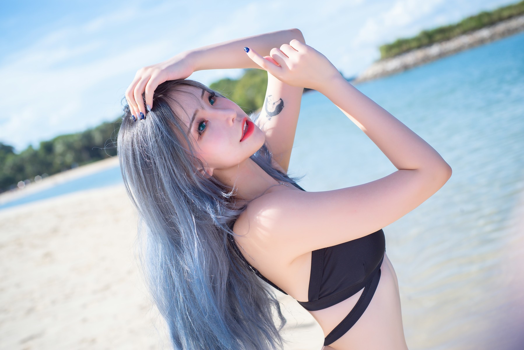 Plant-Lily-花リリ-Cosplay-Beach-lily-09-25