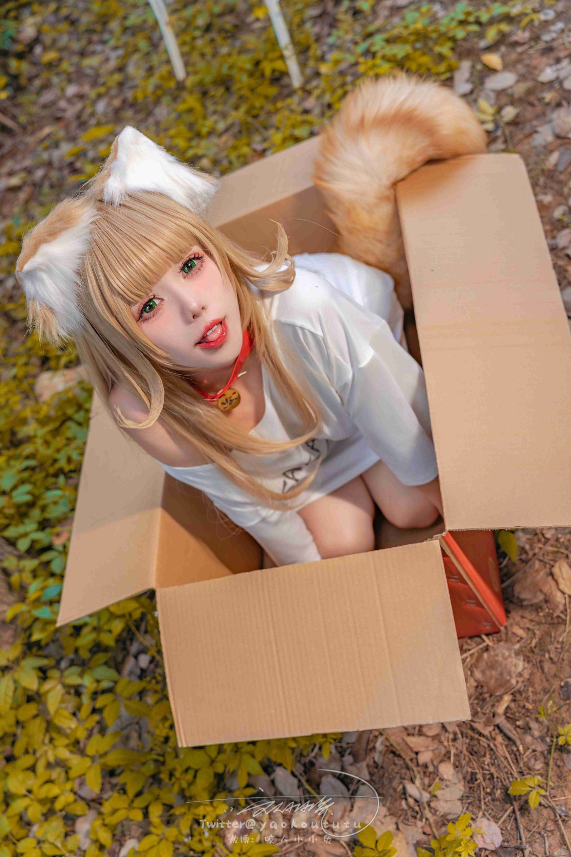 咬人小小兔-1月作品捡到一只黄豆粉-UNI-02-28