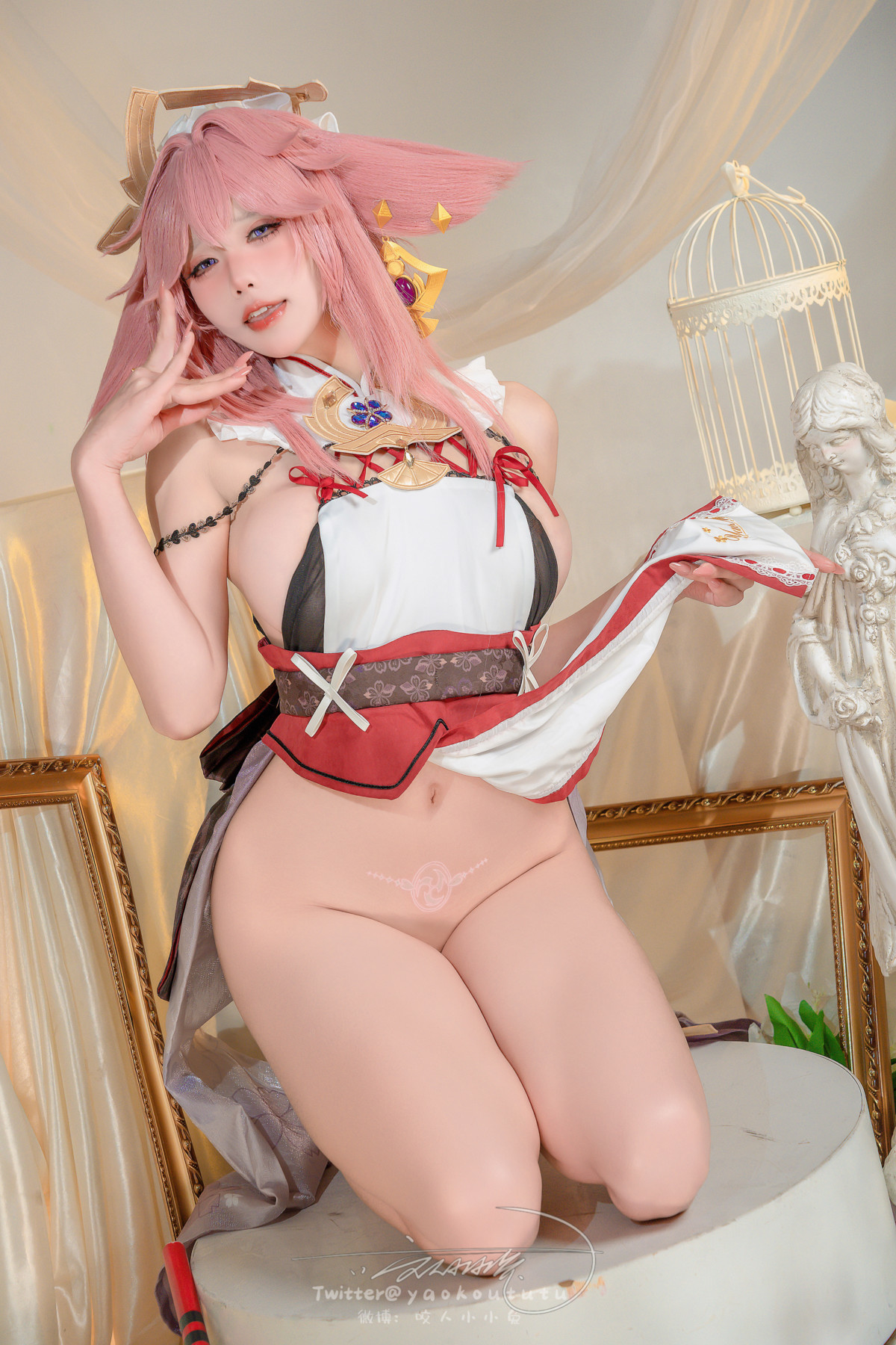 Cosplay-黏黏团子兔-春江水暖-神子贺岁-Set01-12-21