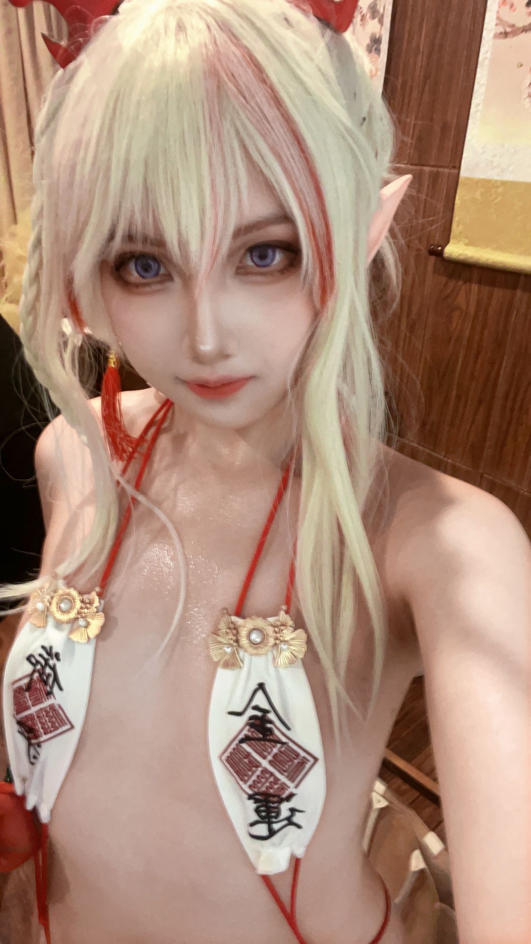 橙风千雅小和甜酒-年夕旗袍双人御守-189P-788MB-07-25