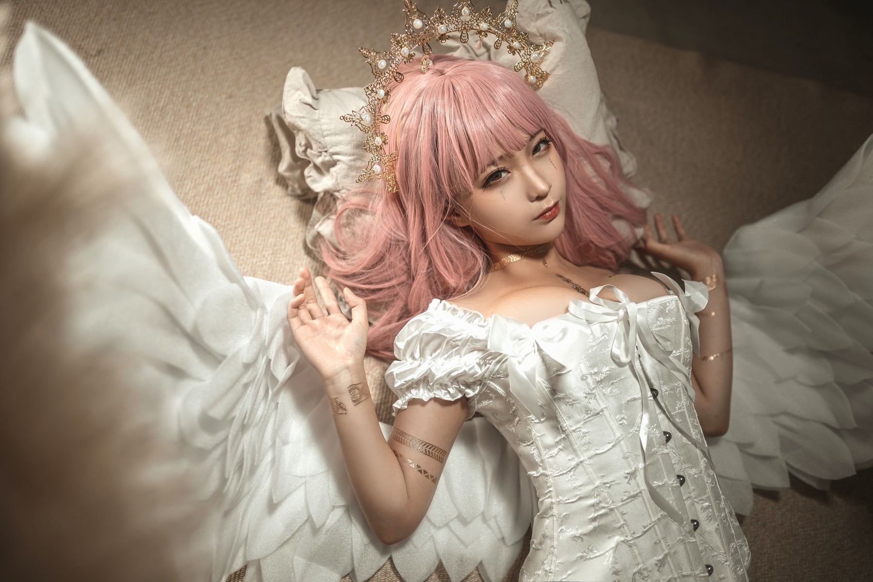 Cosplay-蠢沫沫Chunmomo-沫沫真爱版-天使本-圣天使-11-17