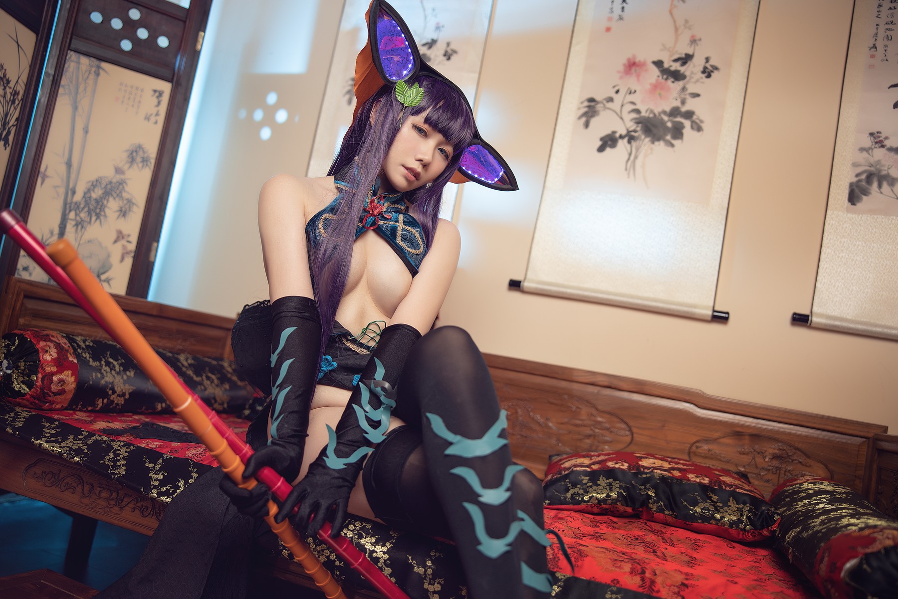 Cosplay-麻花麻花酱-杨玉环满破二破-09-30