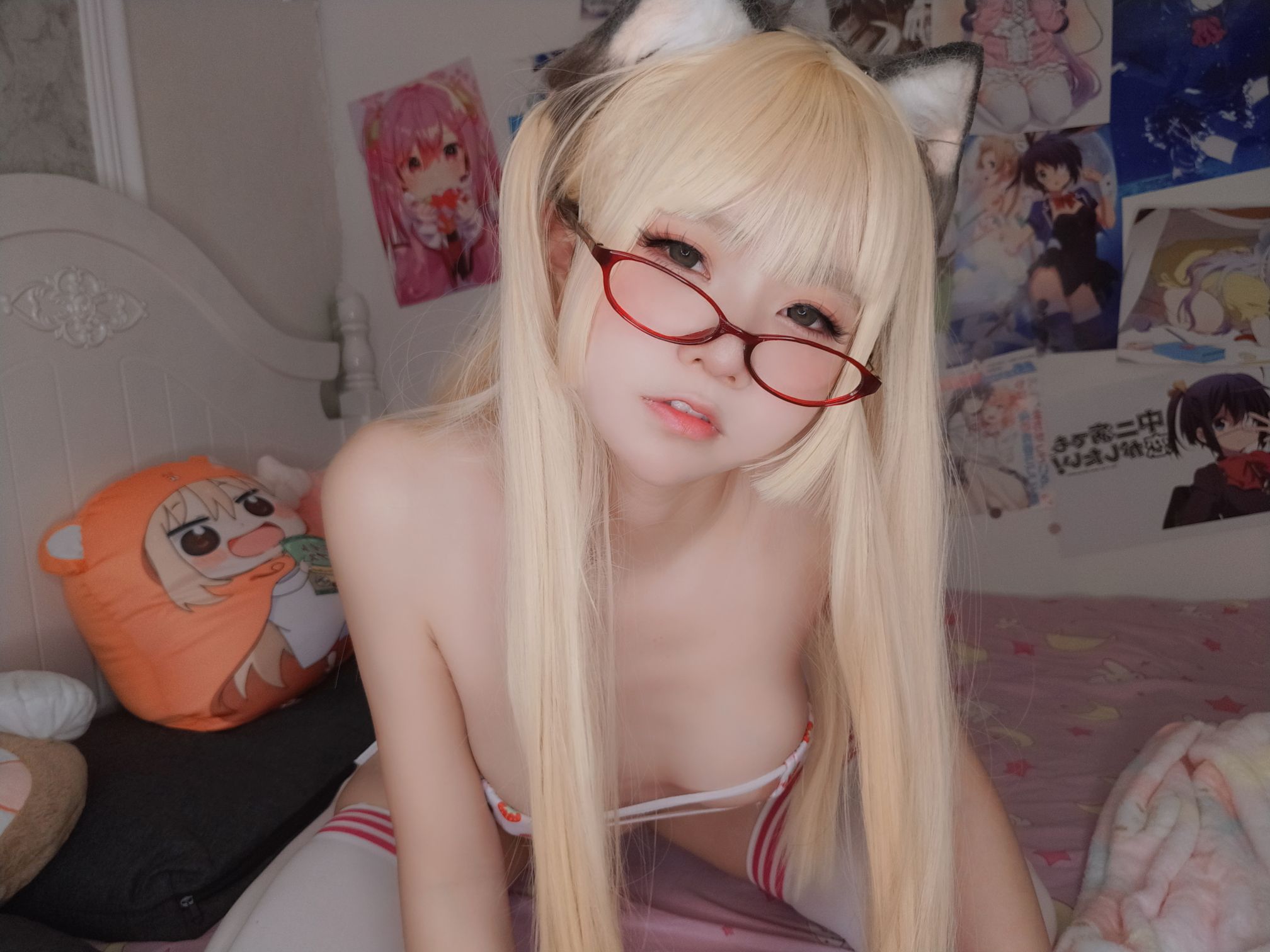 软妹摇摇乐---Fantia2024年2月会员订阅金色の長髪かかわいい-04-22