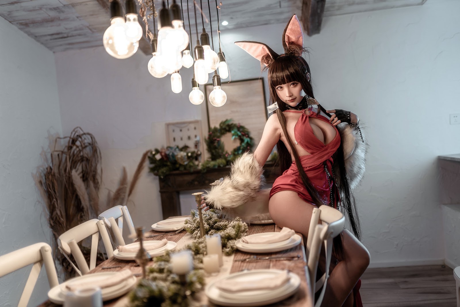 Cosplay-蠢沫沫-Chunmomo-碧蓝航线-赤城-04-25