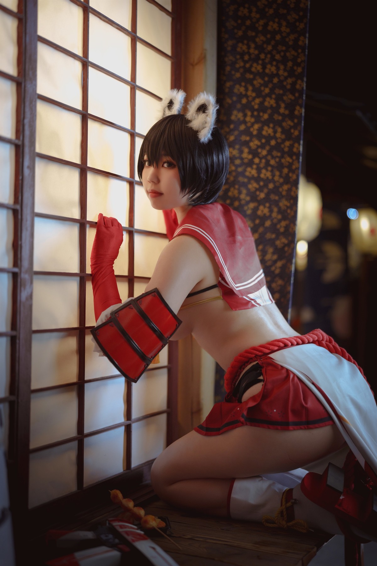 Ganlory-啊日日-Cosplay-春日ツバキ-Kasuga-Tsubaki-08-31