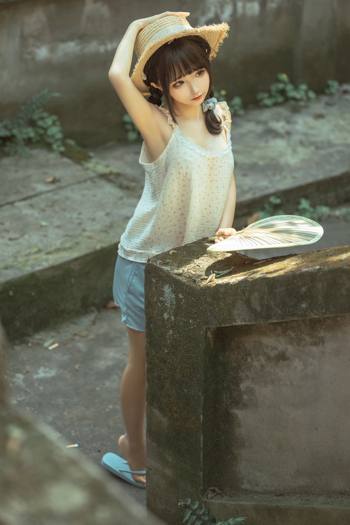 Cosplay-蠢沫沫Chunmomo-乡下妹妹-Set03-11-08