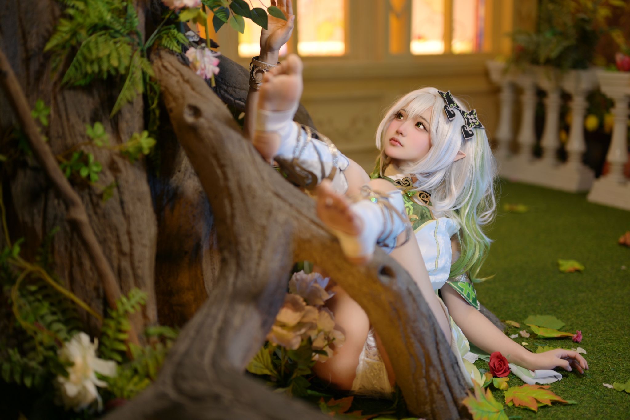 莱可Raika-Raikajiang-cosplay-Nahida---Genshin-Impact-03-03