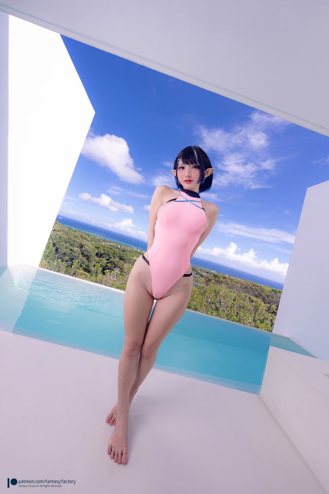 Fantasy-Factory小丁-粉色精灵泳衣-Elf-Swimsuit-Pink-44P-618MB-03-17