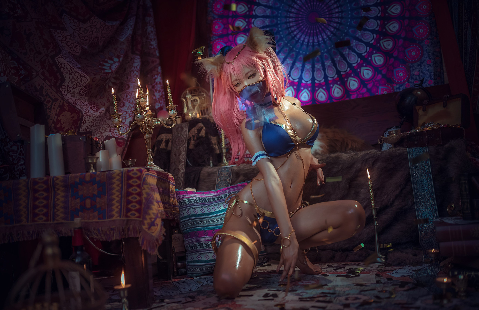 Cosplay-水淼Aqua-玉藻前舞者-02-17