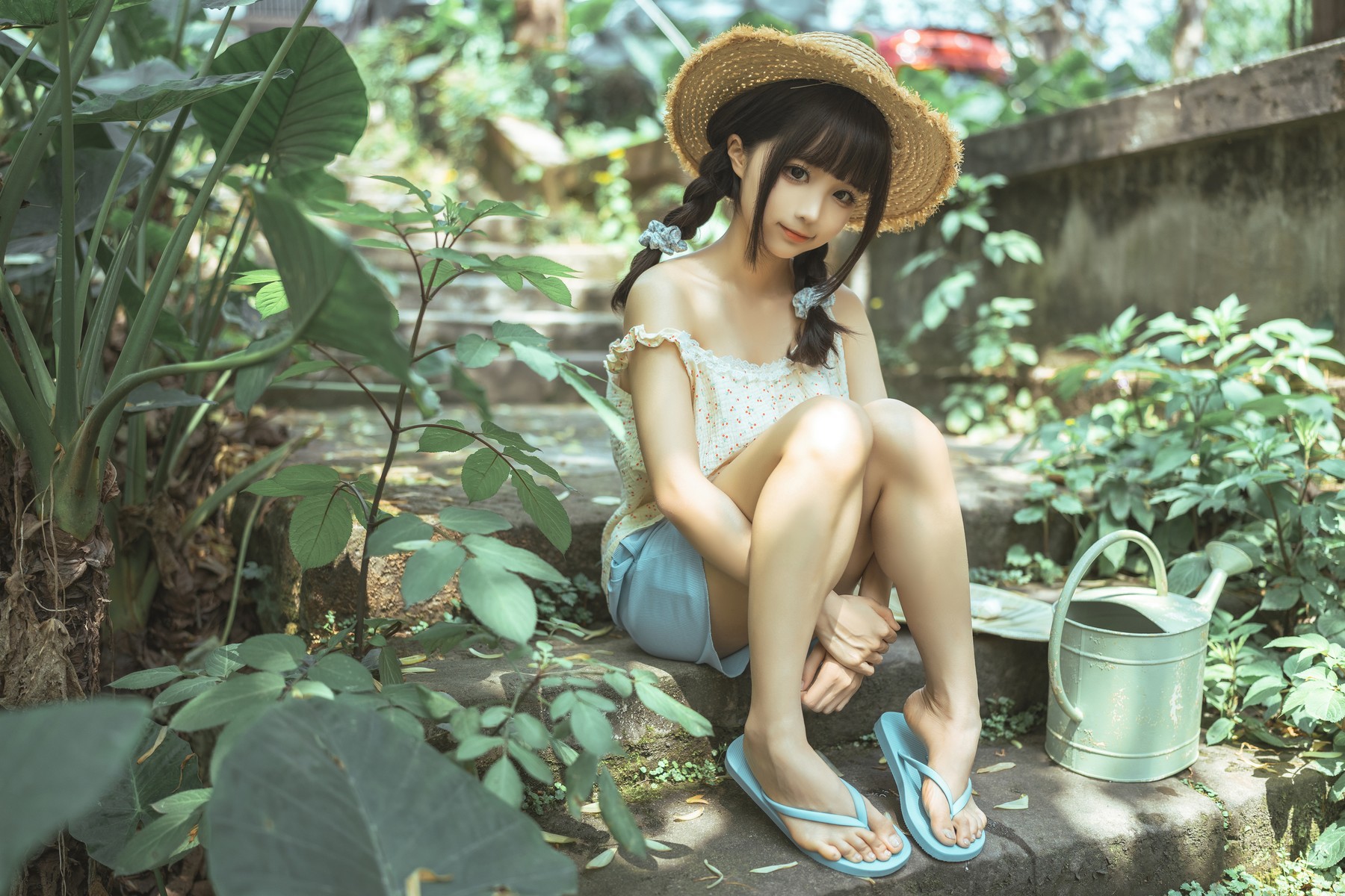 Cosplay-蠢沫沫Chunmomo-乡下妹妹-Set03-11-08