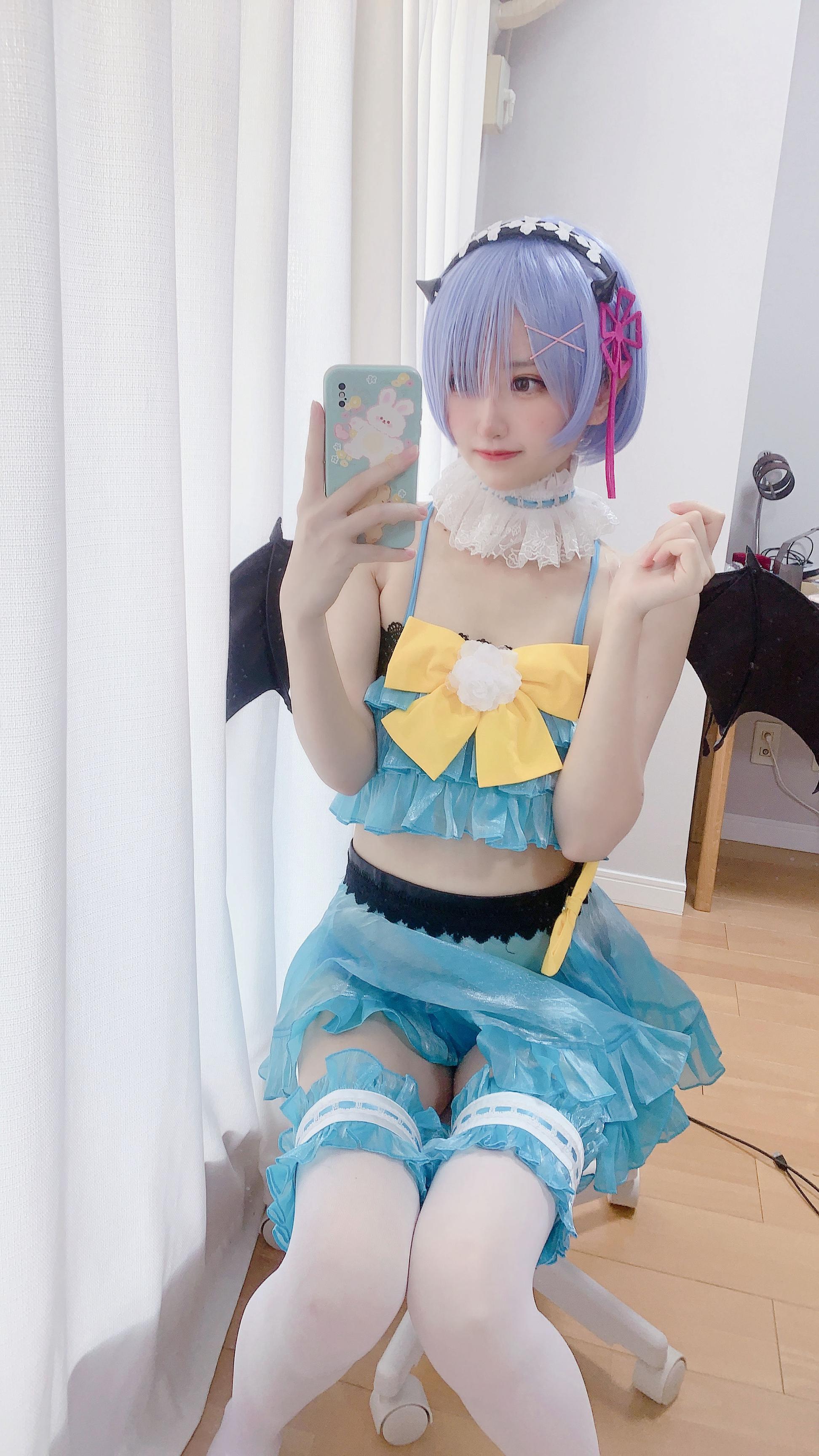 027-千阳快起床---雷姆小恶魔cos-11P-3339-MB-08-27