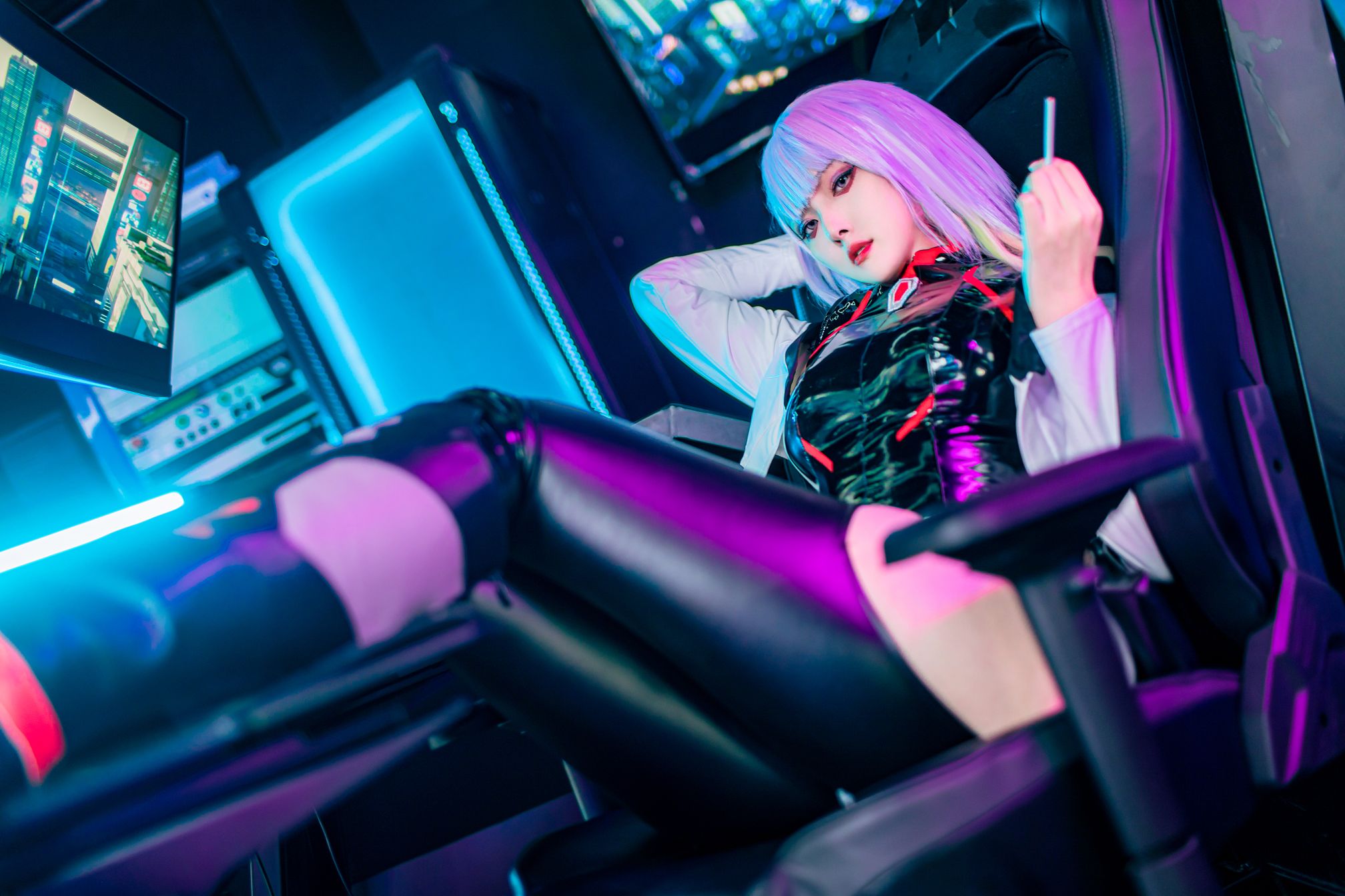 Natsuko夏夏子---赛博朋克边缘行者Lucy-07-27