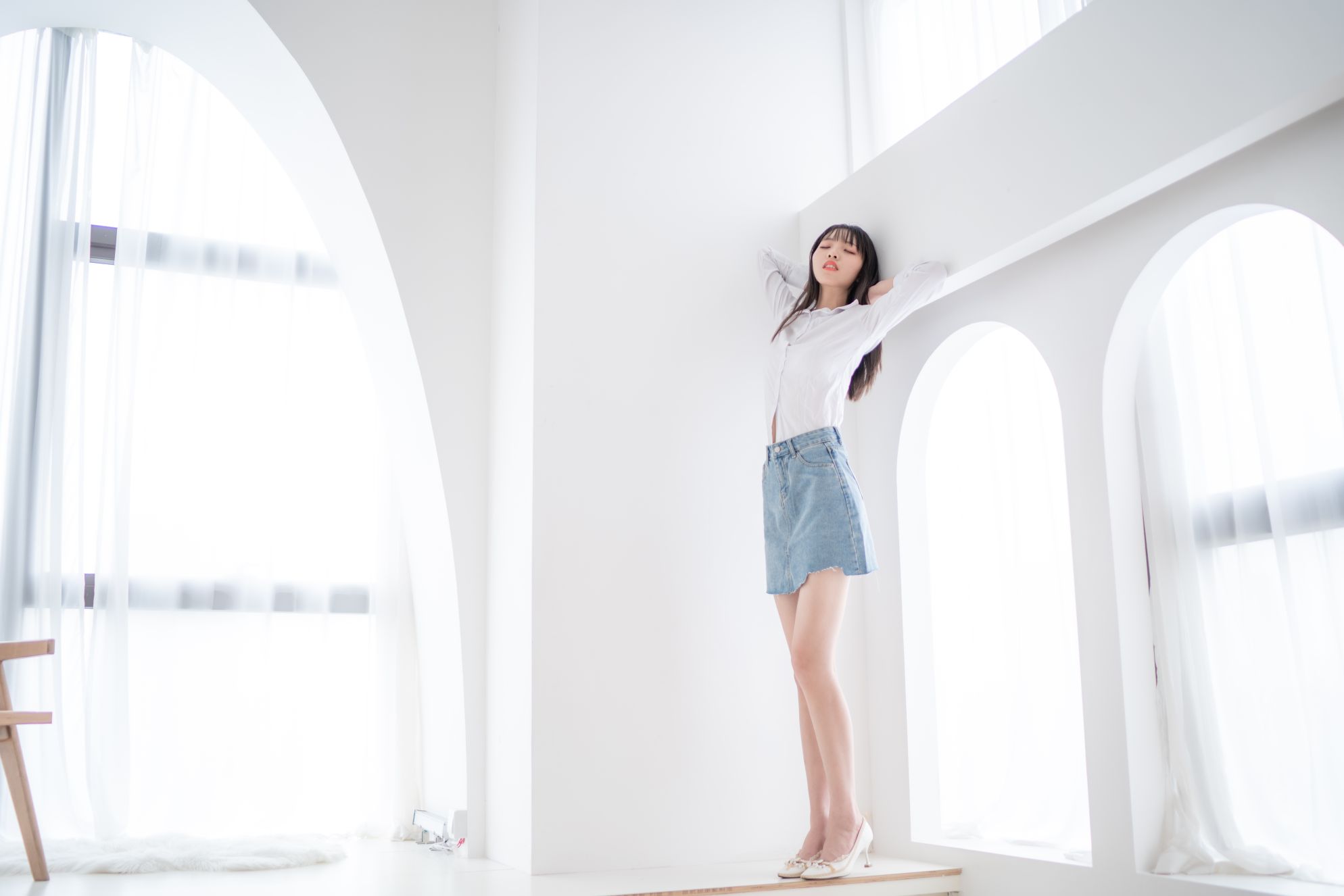 西瓜murmure西瓜少女-2021-04-29-牛仔裙-125P1V-12-19