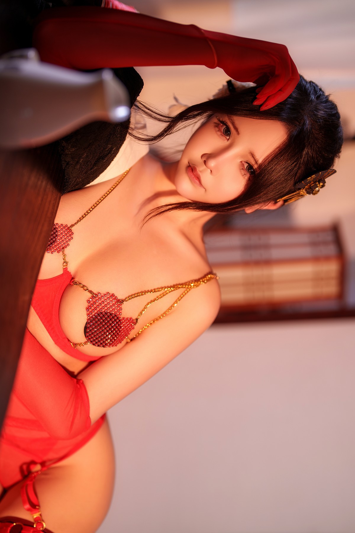 Cosplay-抱走莫子aa-未亡人太太-10-18