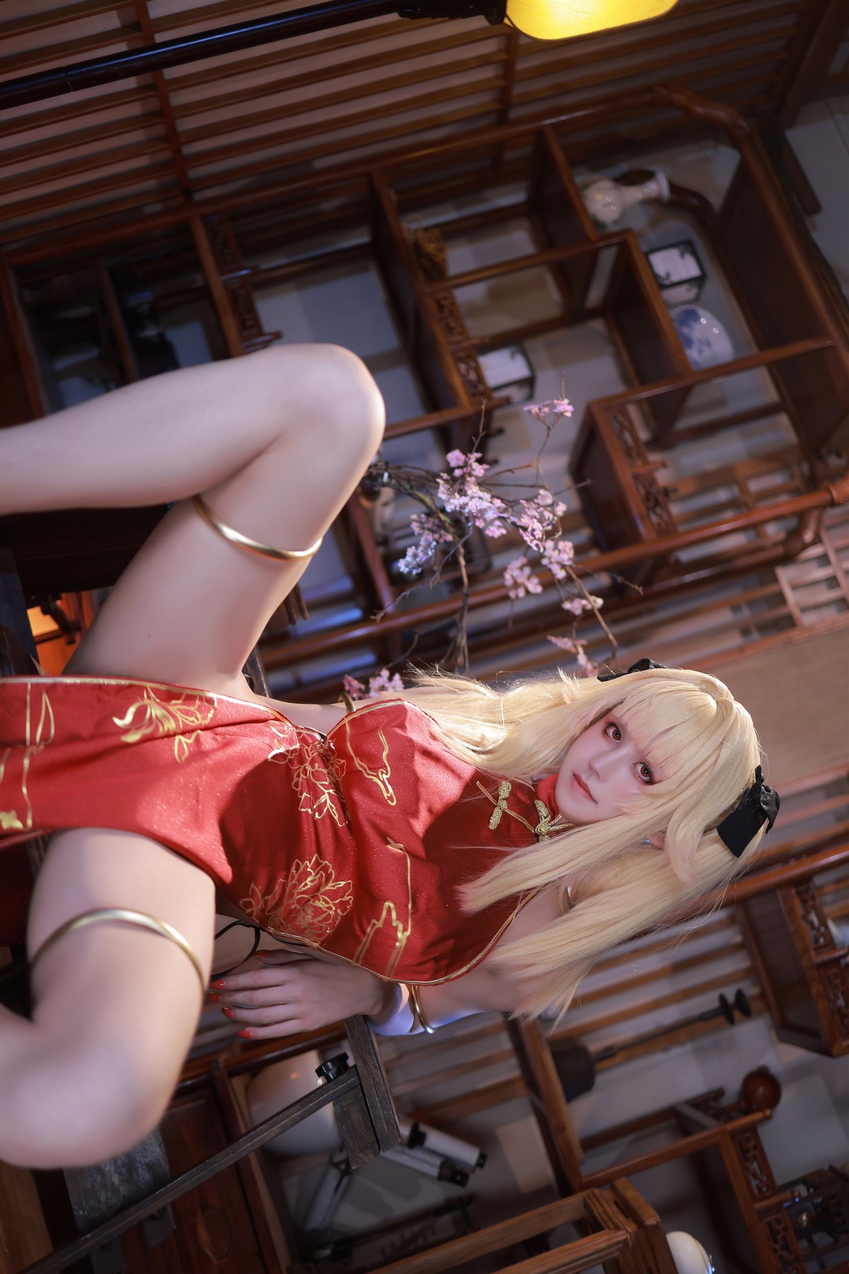 Cosplay-桜满三时-萌姬联合-旗袍-09-28