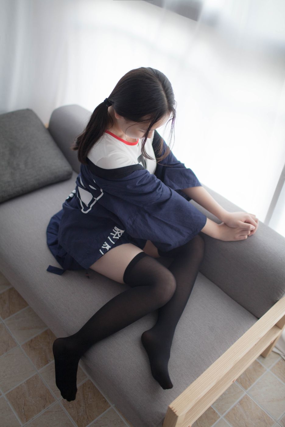 少女秩序写真-vol006-沙发过膝黑丝55P-01-10