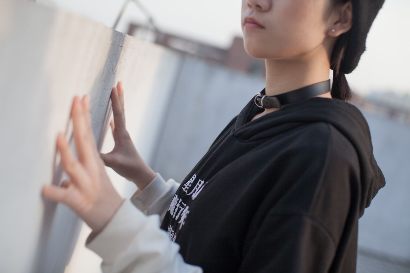 少女秩序写真-EXvol004-天台黑色过膝袜短裙47P-3475M-01-07