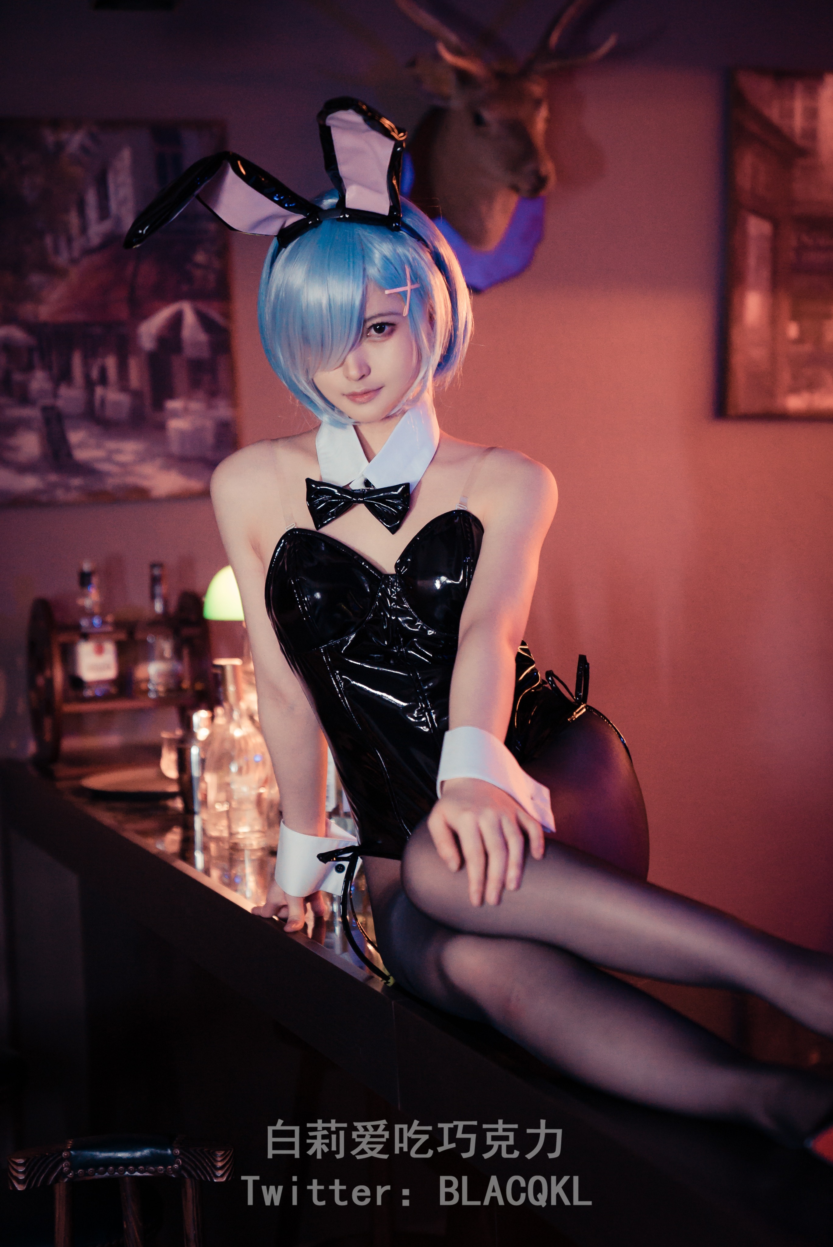 白莉爱吃巧克力---雷姆-兔女郎-11-24