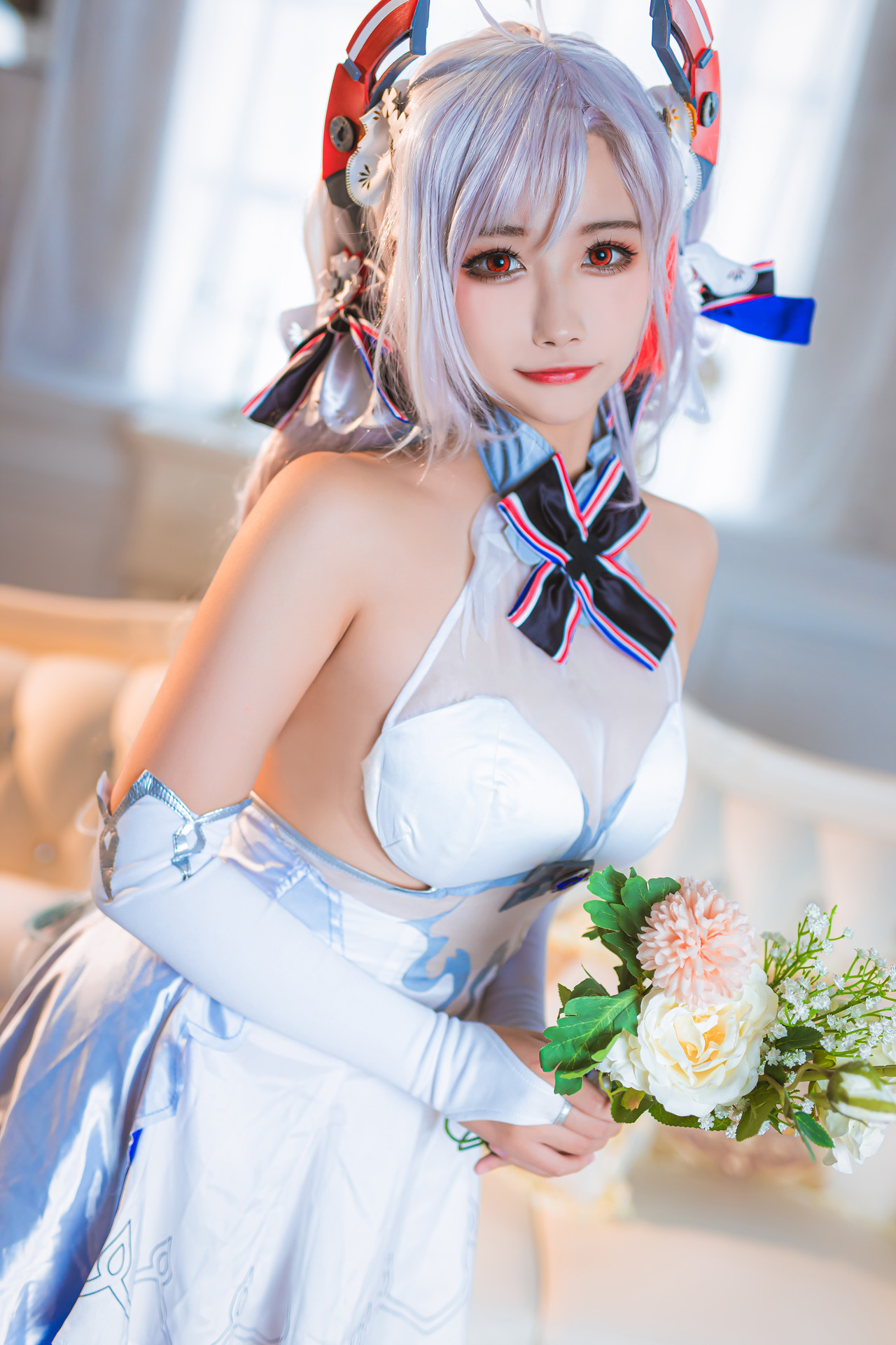 Momoko葵葵-Prinz-Eugen-欧根亲王-花嫁-Bride-Ver-09-23