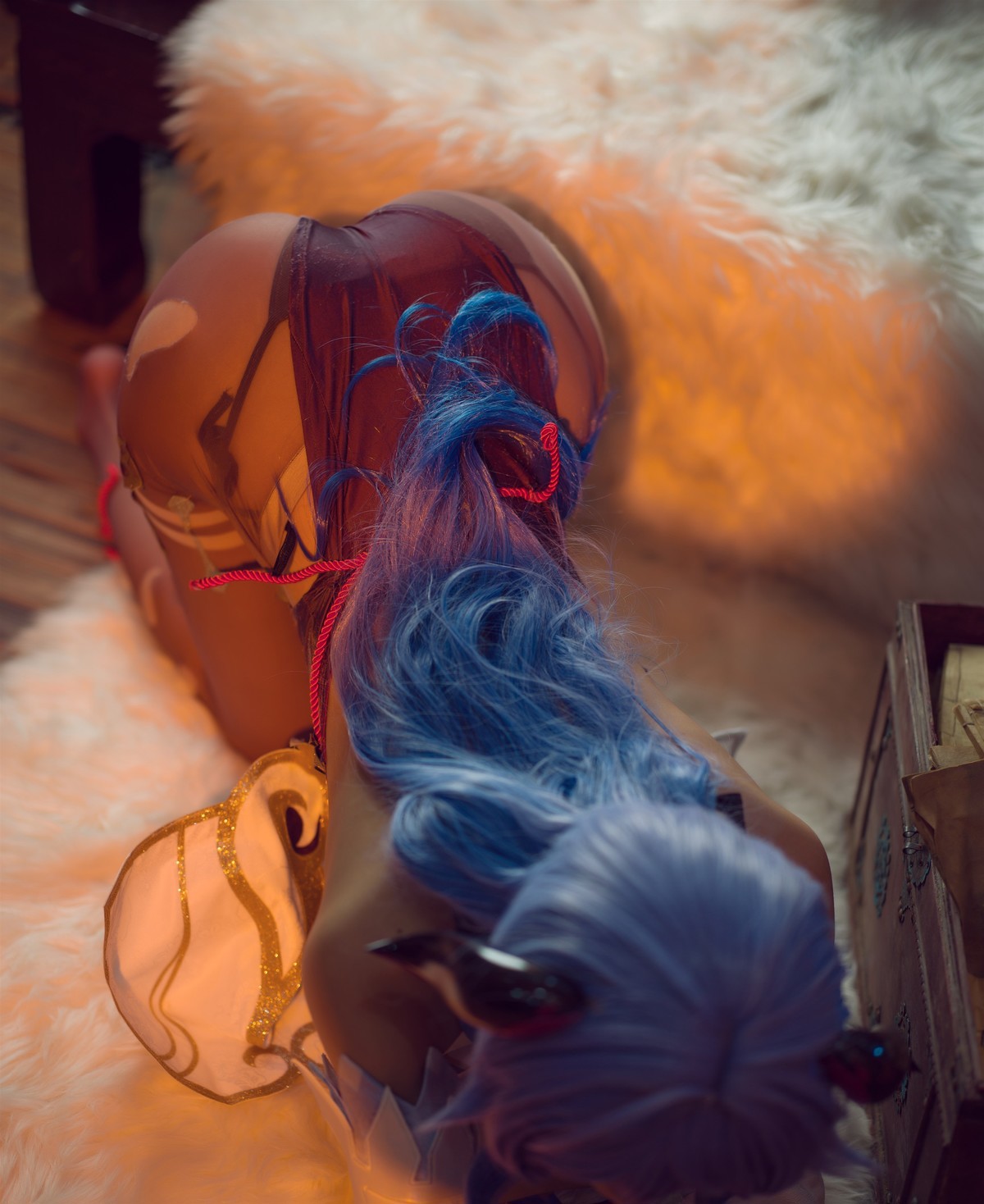 阿包也是兔娘-Cosplay-舰长-原神甘雨-09-11