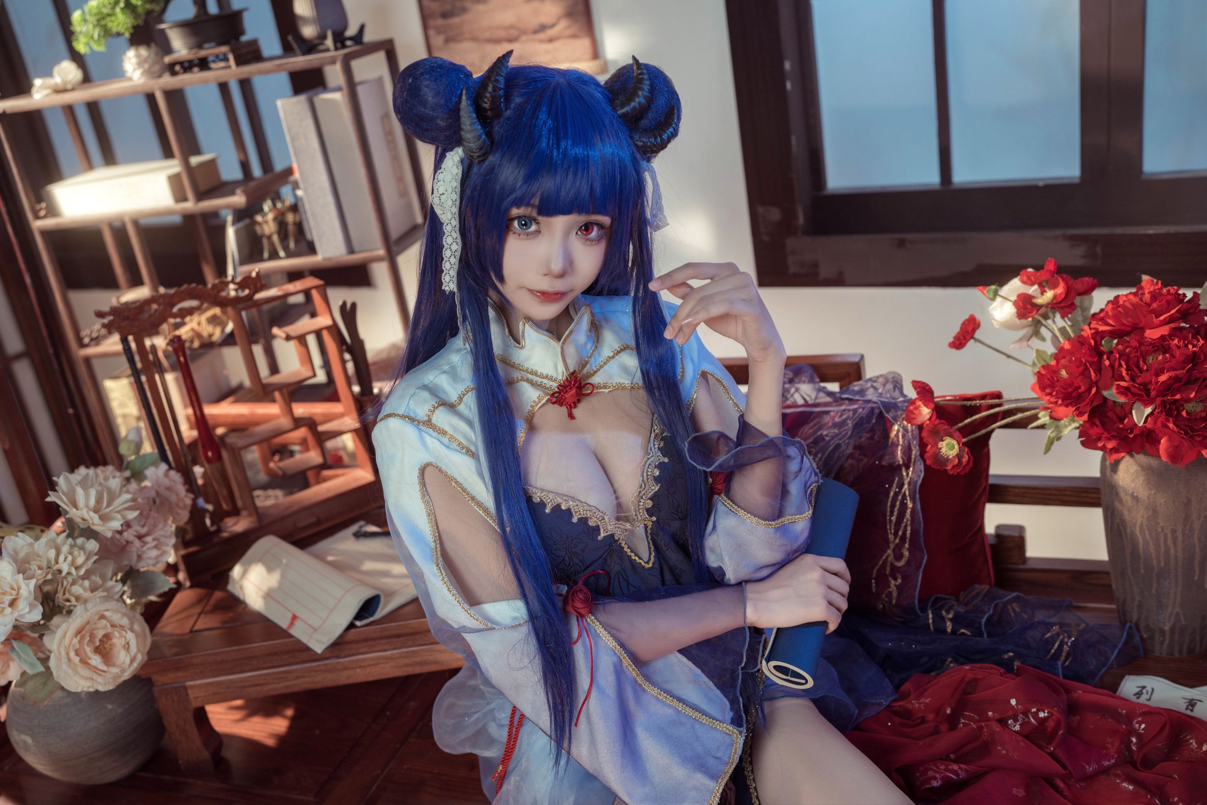 艾西Aiwest---伊吹新年旗袍-35P-910MB-06-11