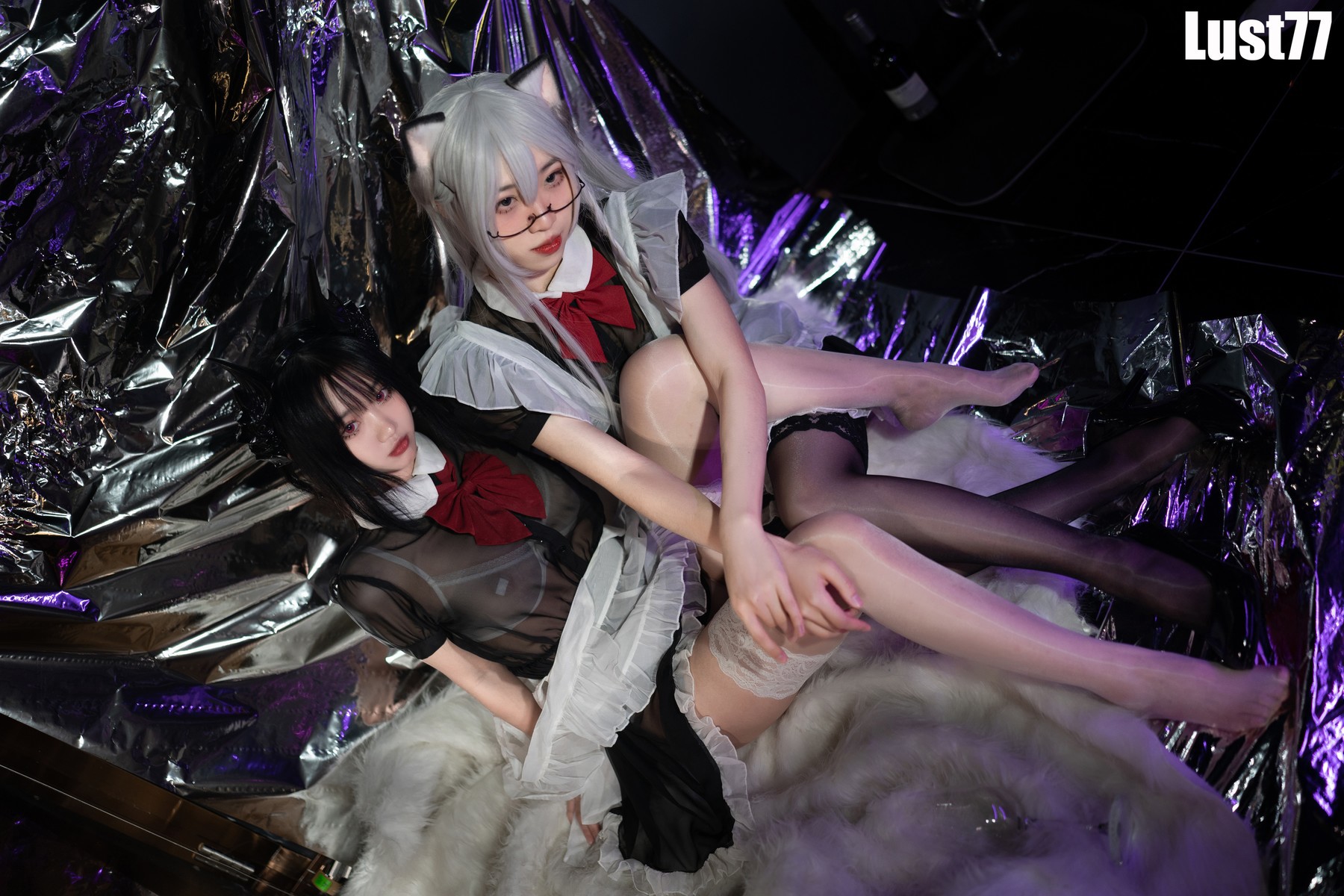 Cosplay-柒柒要乖哦-女仆の惩戒课-Set01-01-30