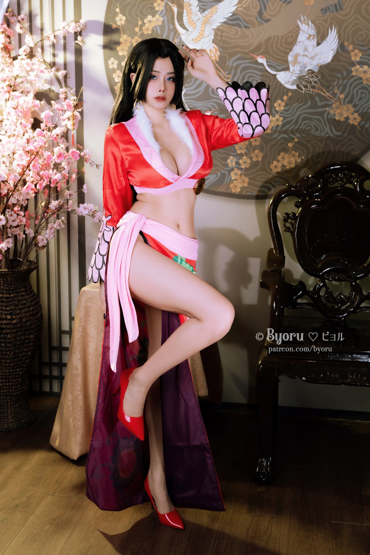 Cosplay-萝莉Byoru-Boa-Hancock-ボアハンコック-01-19