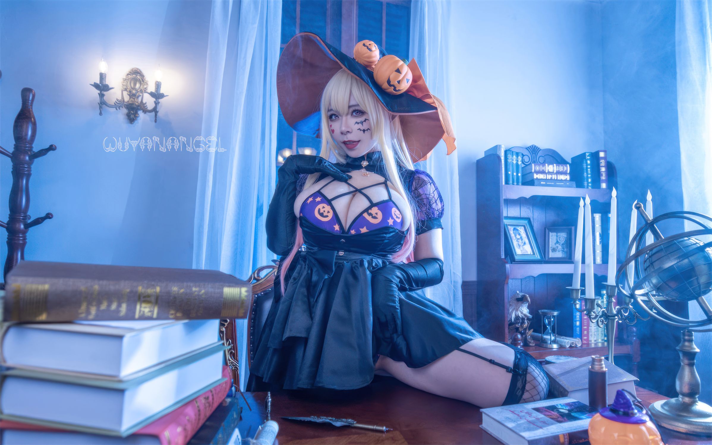 无颜小天使wy---喜多川海梦万圣节46P-414MB-04-25