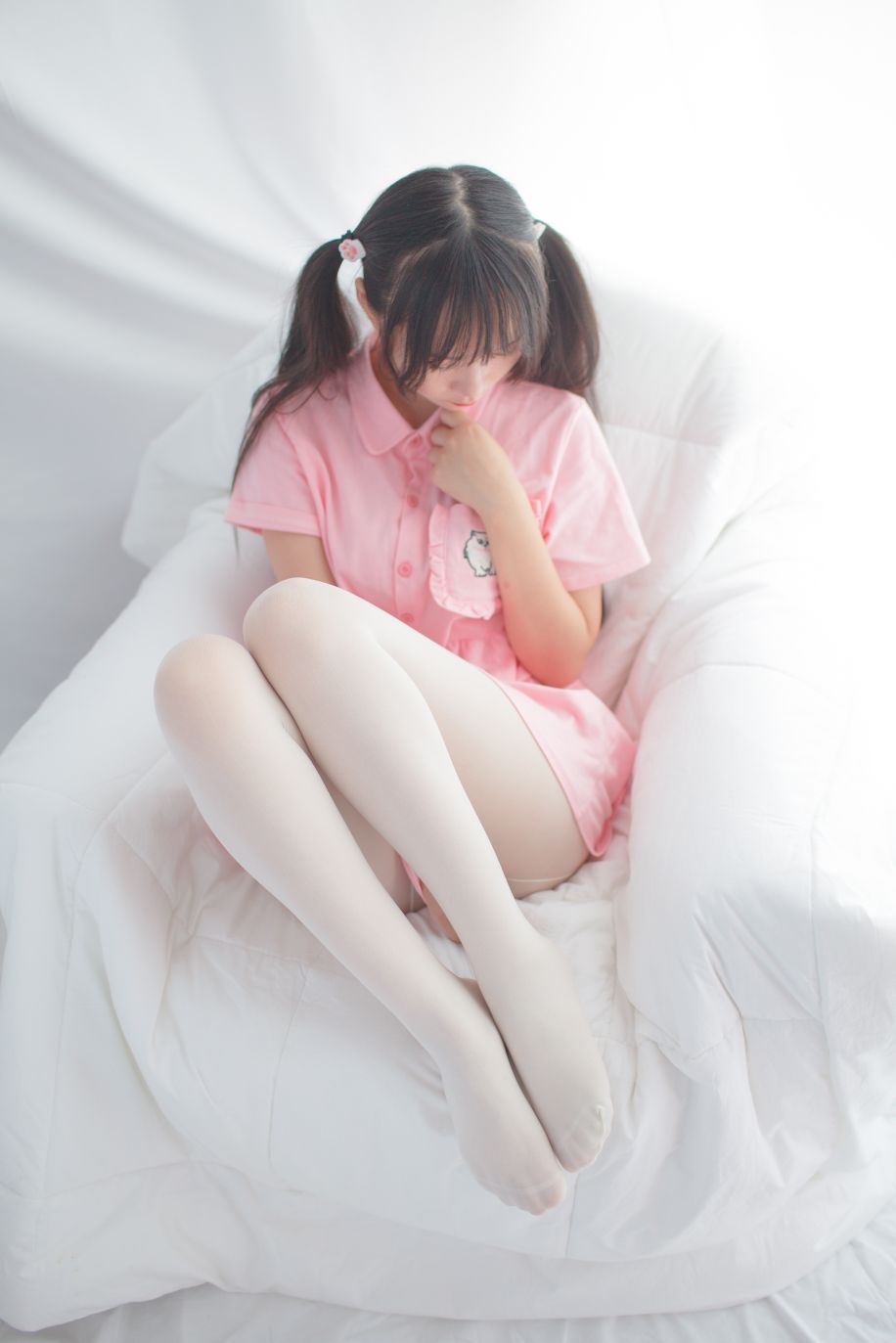 少女秩序写真-EXvol001-白丝粉裙少女56P-3771M-01-07