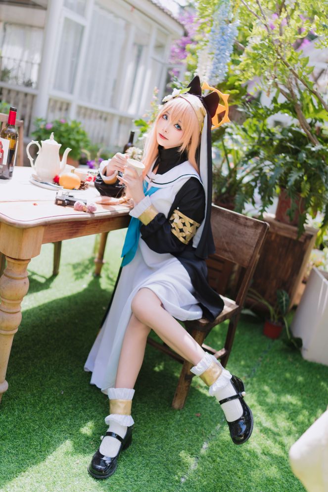 艾西Aiwest-碧蓝档案伊落玛丽-修女-睡衣-体操服-08-31