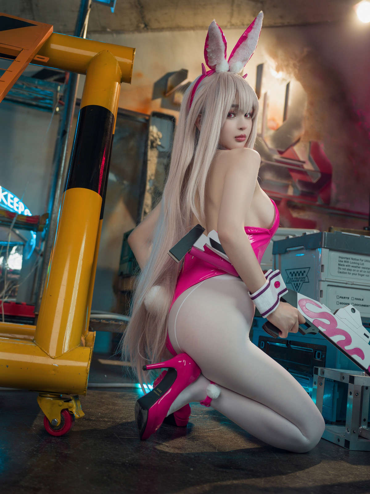 Cosplay-桜井宁宁-Viper-Bunny-毒蛇兔女郎-03-23