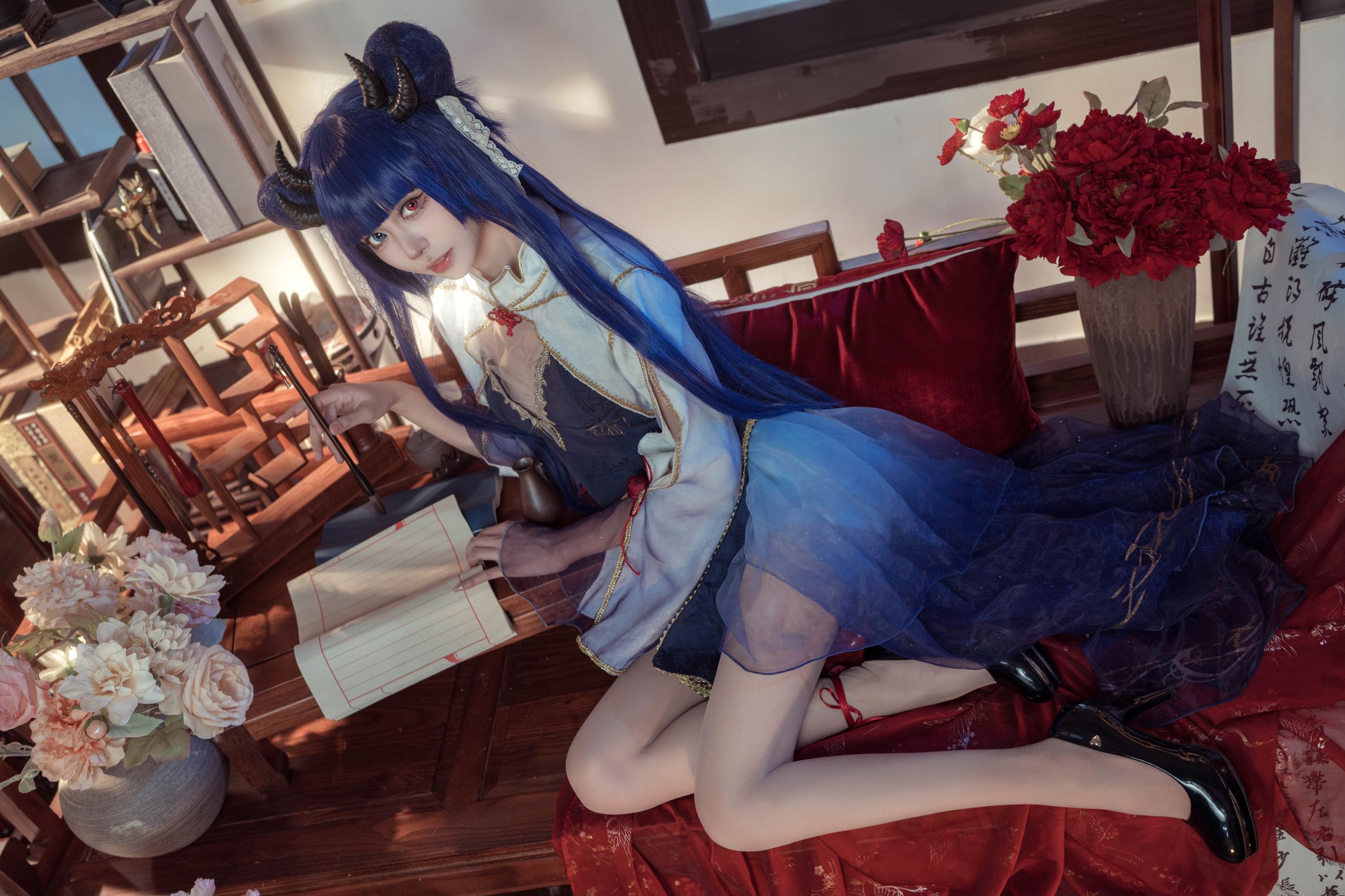 艾西Aiwest---伊吹新年旗袍-35P-910MB-06-11