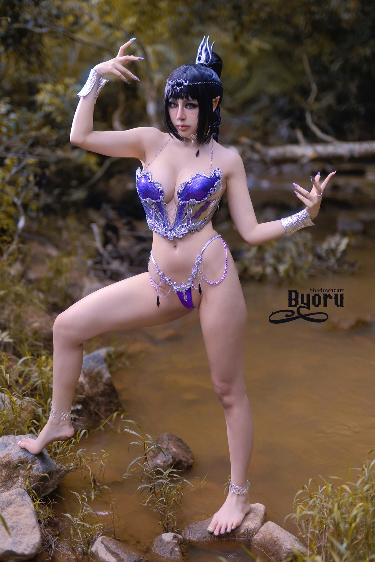 Cosplay-日本性感萝莉Byoru-Shadowheart-Baldurs-Gate-09-17