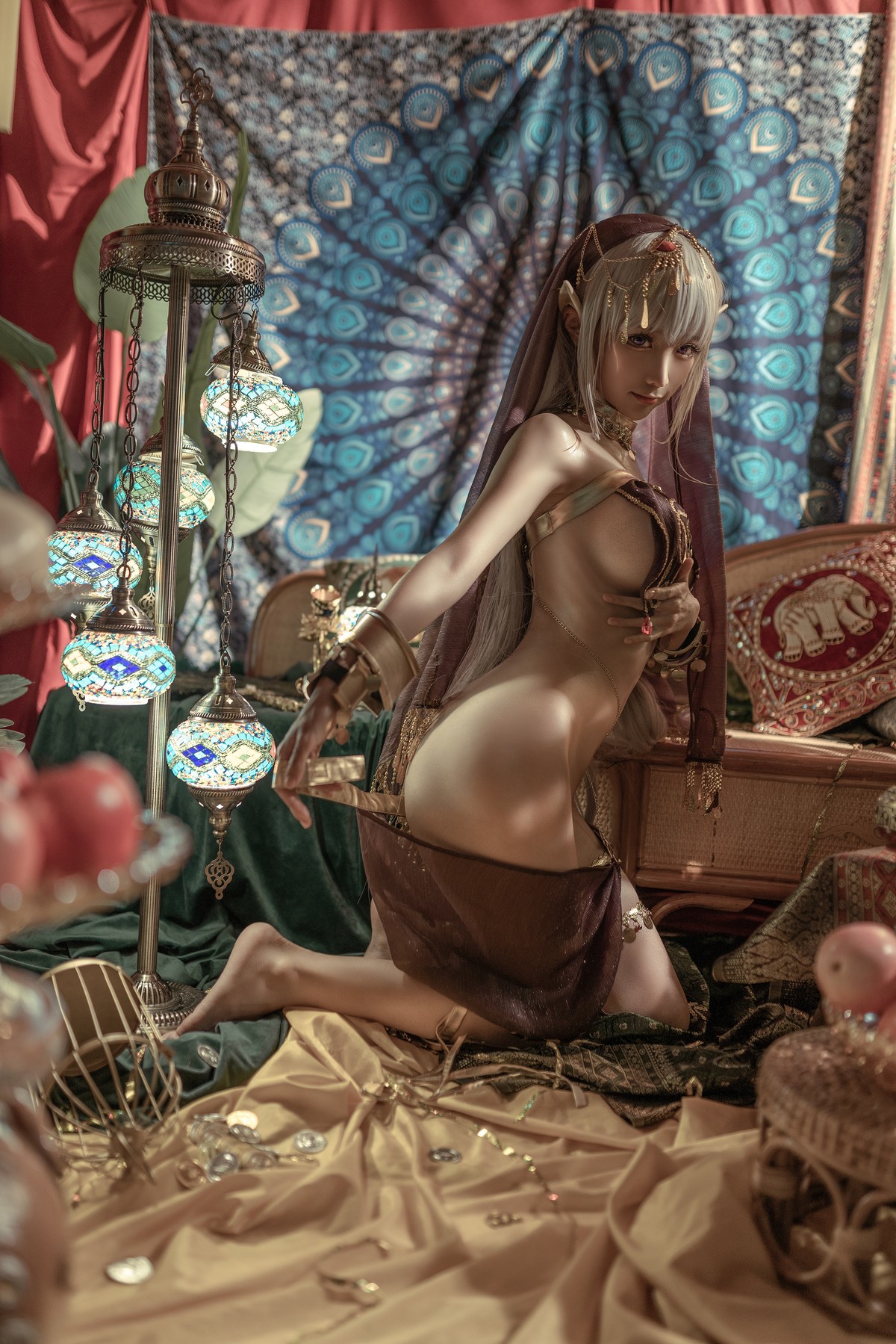 蠢沫沫-Cosplay-黑兽-黒獣-クロイヌ-気高き聖女は白濁に染まる-09-19