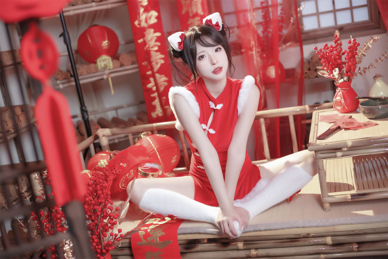 清水由乃-2023新年旗袍-77P-770MB-03-23