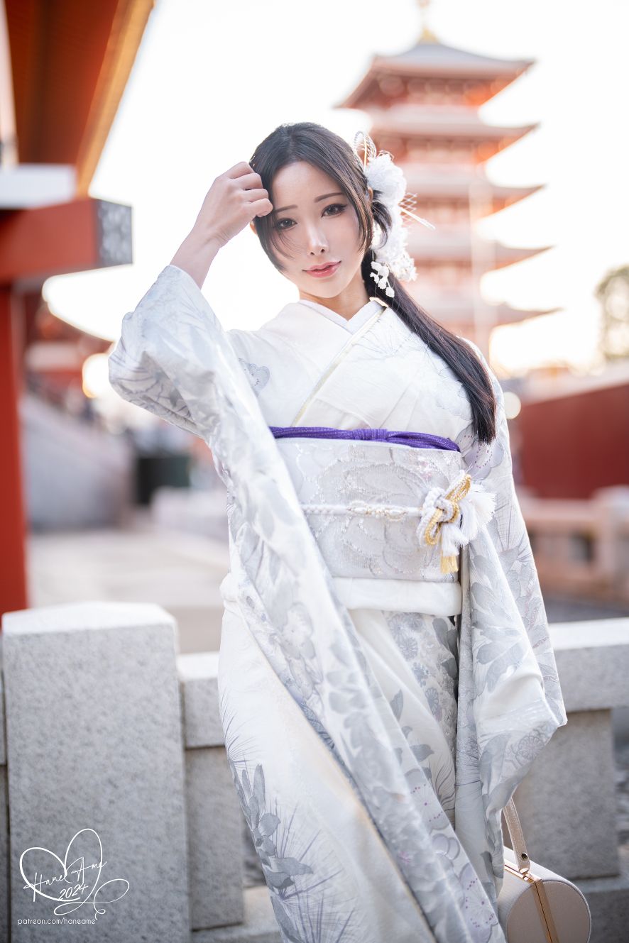 雨波-24年1月Original-2024-New-year-Silver-Kimono-02-04